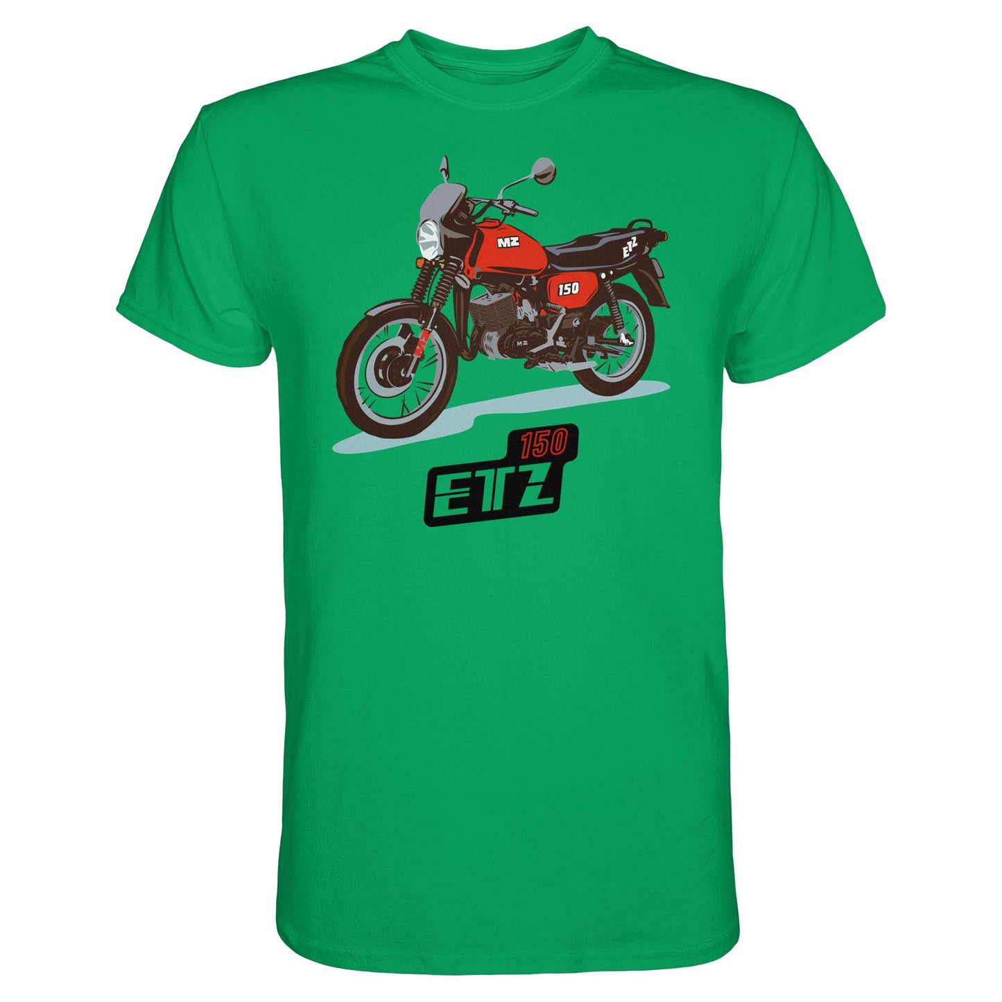 DDR Ostalgie Shirt Unisex • MZ ETZ 150 ROT (ORIGINAL DDR-PLAKAT)
