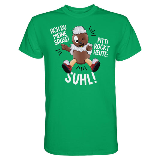 PITTI STADT-NICKI (SHIRT) • PITTI ROCKT HEUTE SUHL!
