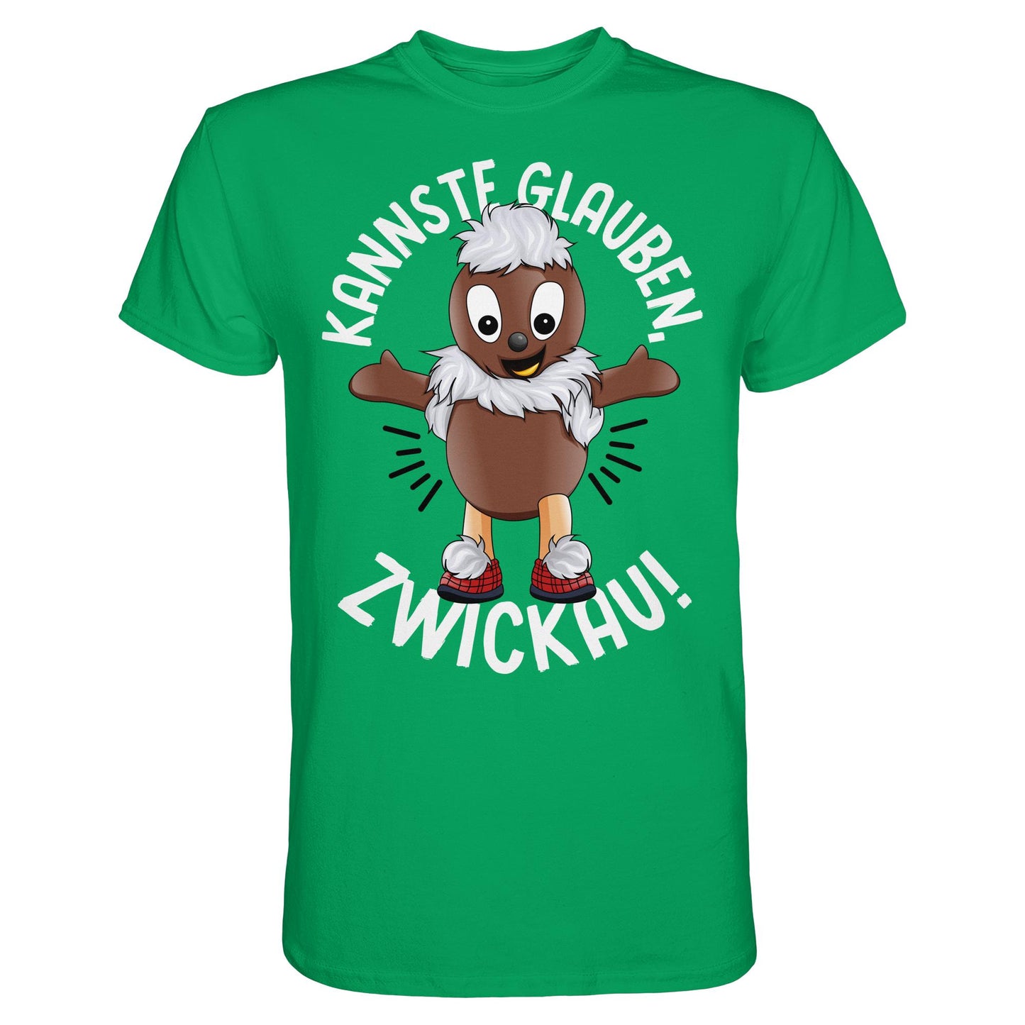 PITTI STADT-NICKI (SHIRT) • KANNSTE GLAUBEN, ZWICKAU!