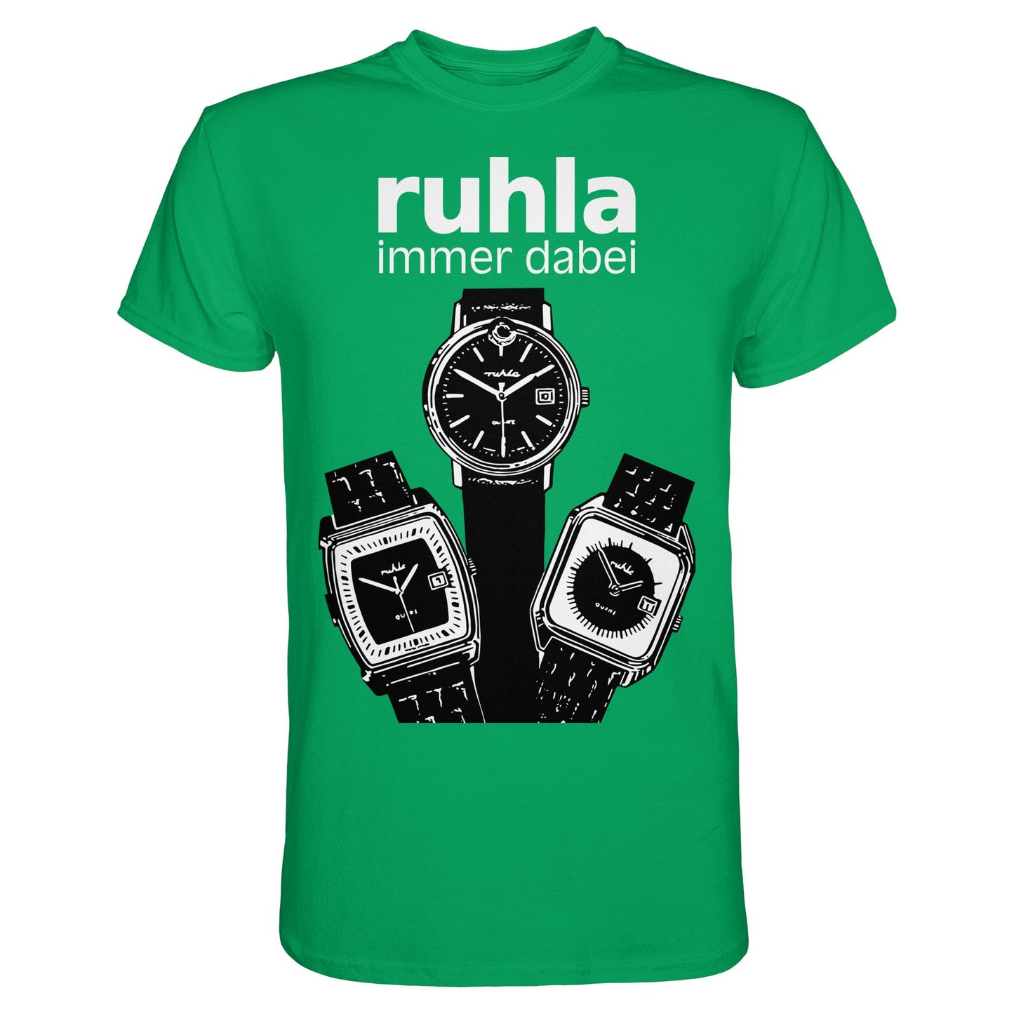 DDR Ostalgie Shirt Unisex • VEB UHRENWERK RUHLA (ORIGINAL PLAKAT)