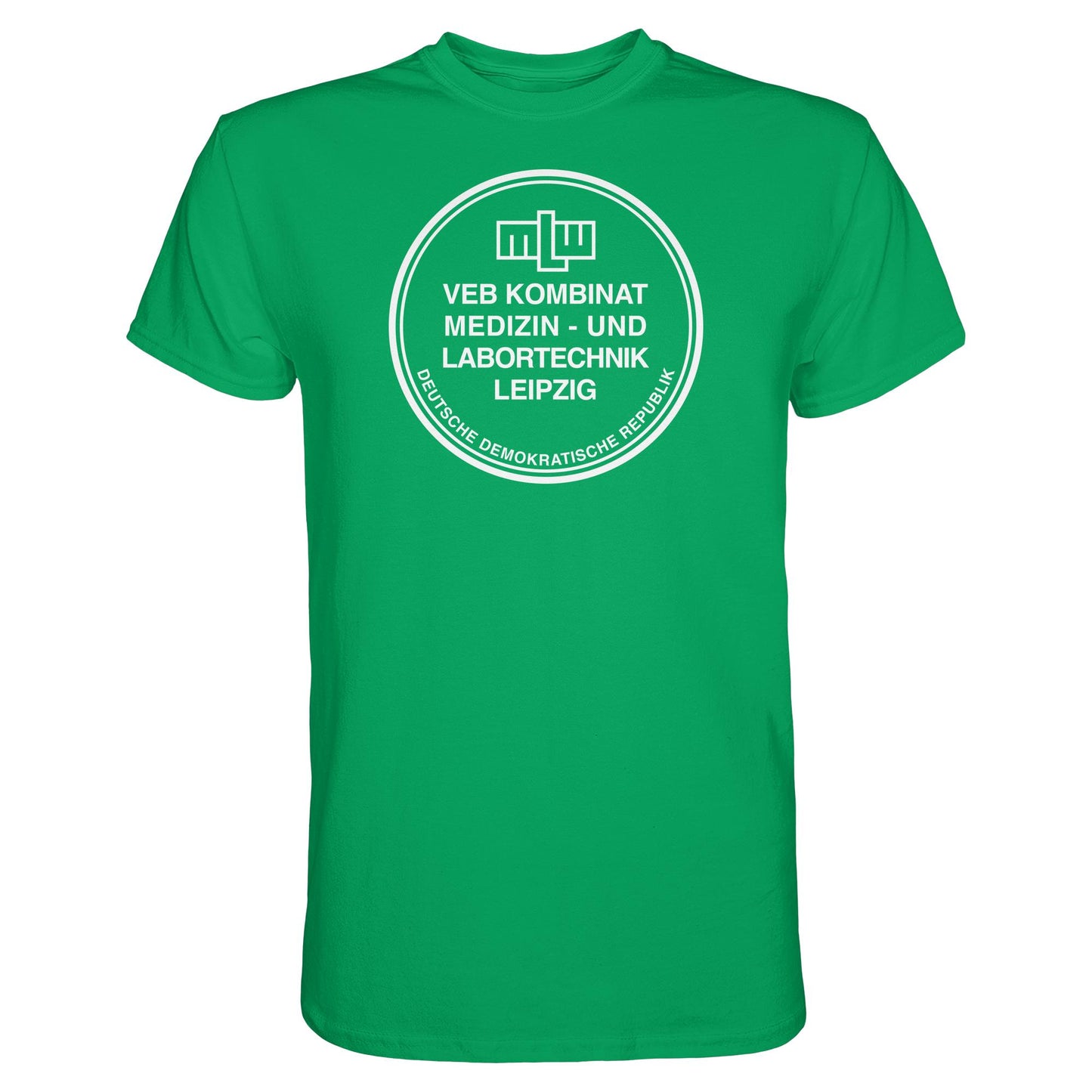 DDR Ostalgie Shirt Unisex • VEB KOMBINAT MEDIZIN- UND LABORTECHNIK LEIPZIG
