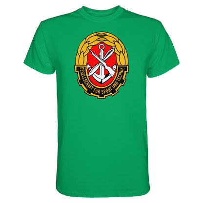 DDR Ostalgie Shirt Unisex • GST - GESELLSCHAFT FÜR SPORT UND TECHNIK