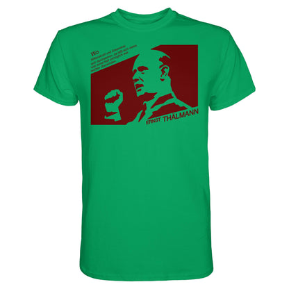 DDR Ostalgie Shirt Unisex • ERNST THÄLMANN - ORIGINAL DDR-PLAKAT