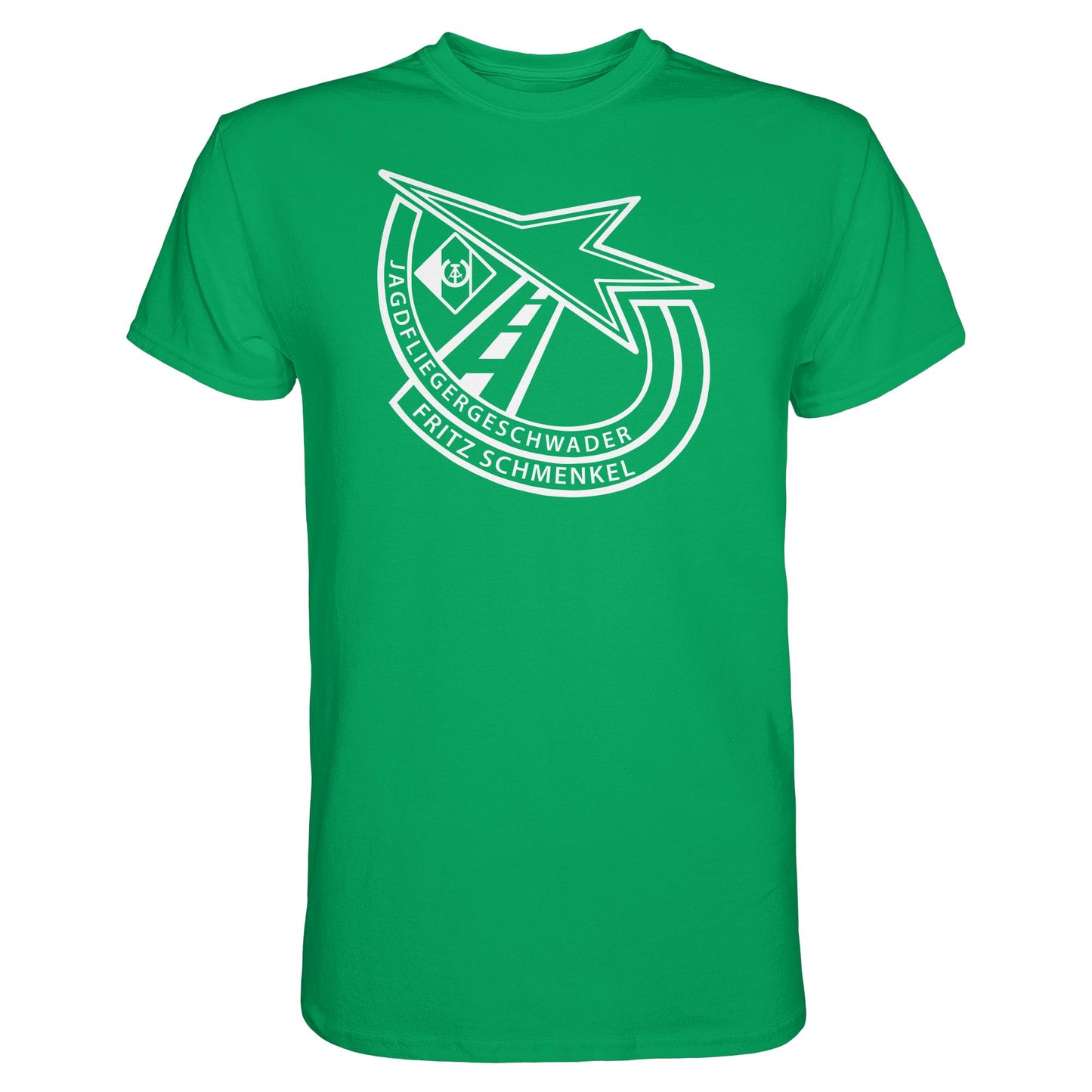 DDR Ostalgie Shirt Unisex • NVA EMBLEM - GESCHWADER FRITZ SCHMENKEL