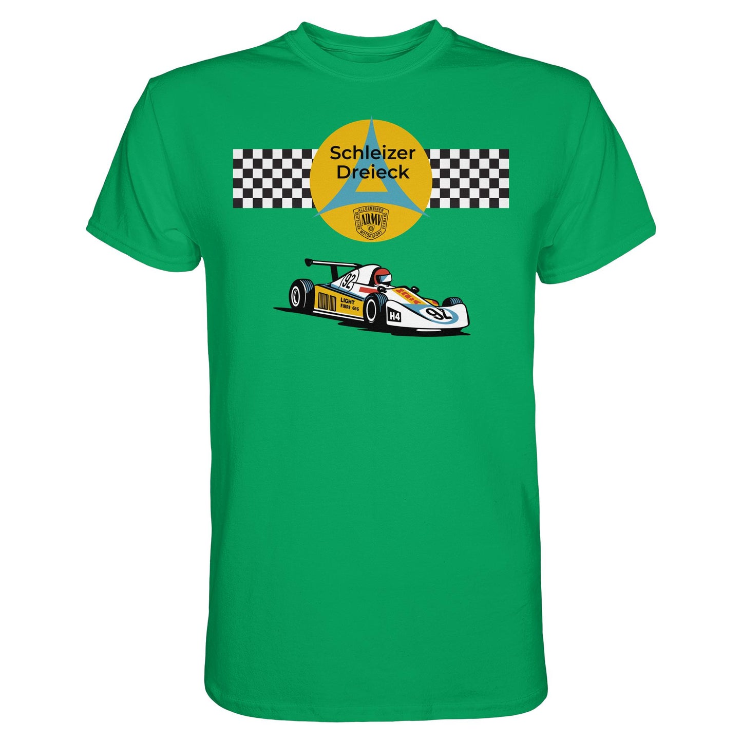 DDR Ostalgie Shirt Unisex • SCHLEIZER DREIECK DDR (ORIGINAL-WIMPEL)