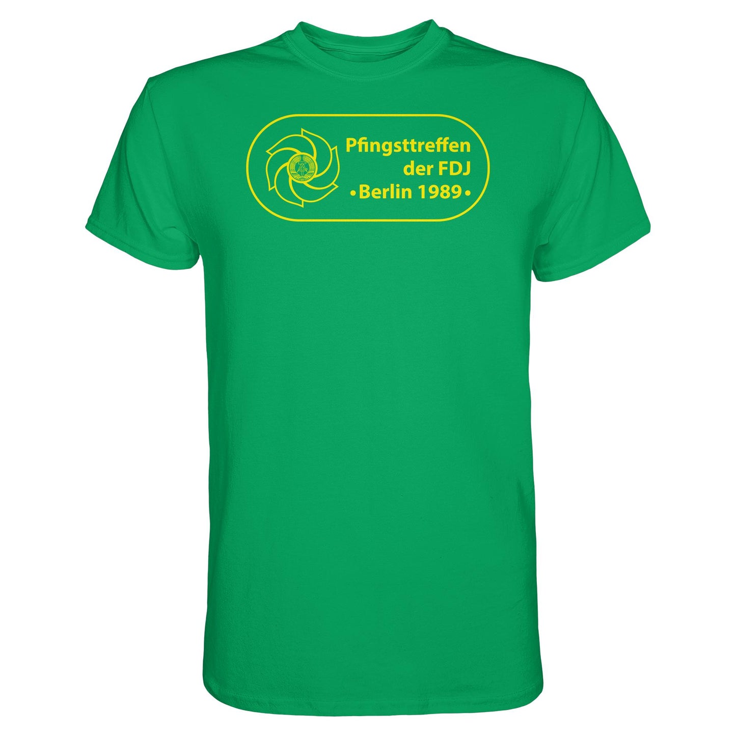 DDR Ostalgie Shirt Unisex • PFINGSTTREFFEN DER FDJ, BERLIN 1989