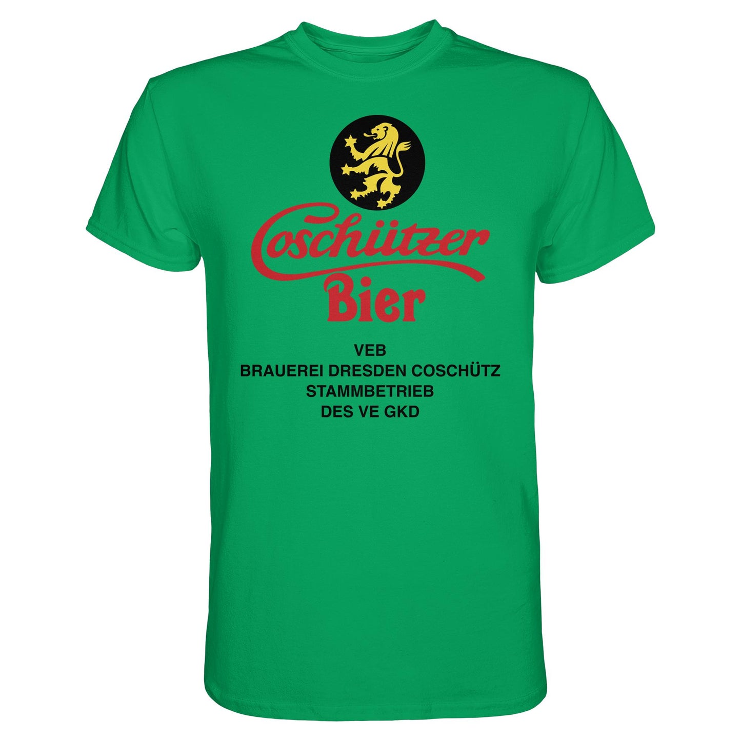 DDR Ostalgie Shirt Unisex • COSCHÜTZER BIER - VEB BRAUER DRESDEN