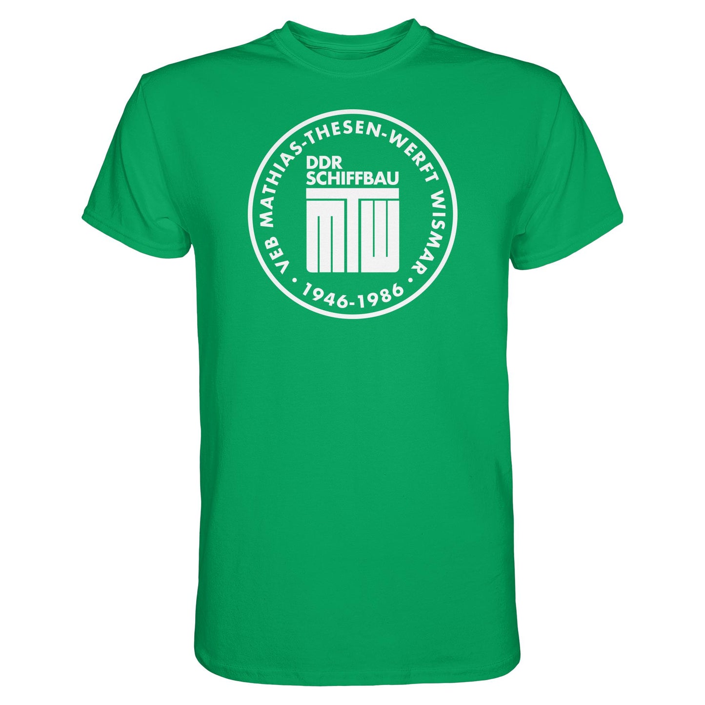 DDR Ostalgie Shirt Unisex • MATHIAS-THESEN-WERFT WISMAR