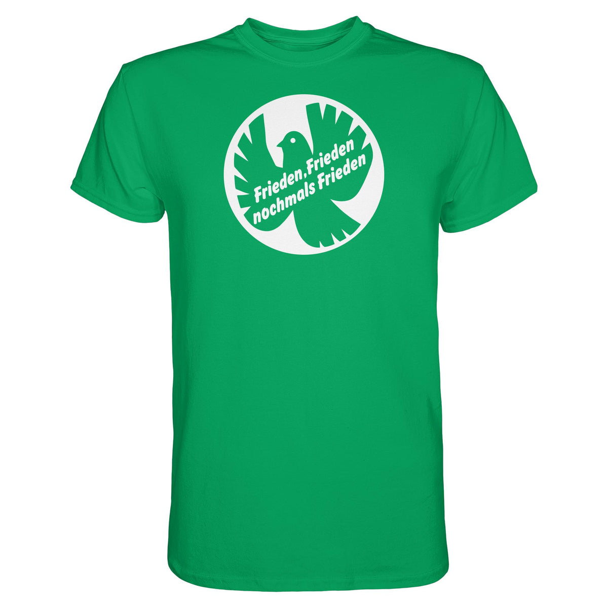 DDR Ostalgie Shirt Unisex • FRIEDEN, FRIEDEN NOCHMALS FRIEDEN (ORIGINAL BANNER)