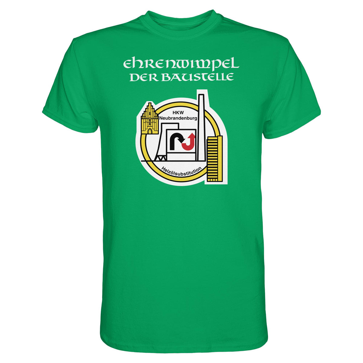 DDR Ostalgie Shirt Unisex • EHRENWIMPEL HKW NEUBRANDENBURG