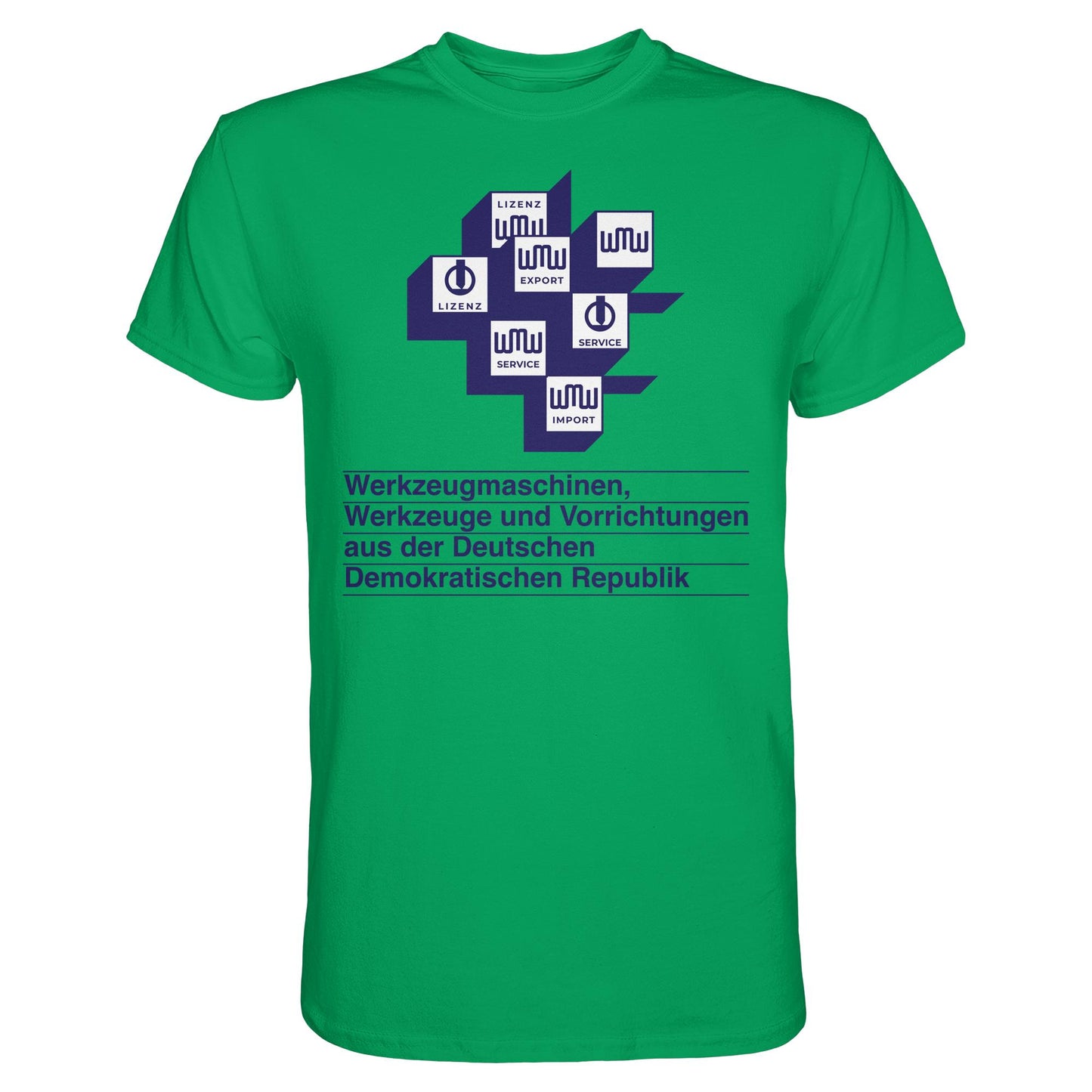 DDR Ostalgie Shirt Unisex • WMW WERKZEUGMASCHINEN DER DDR
