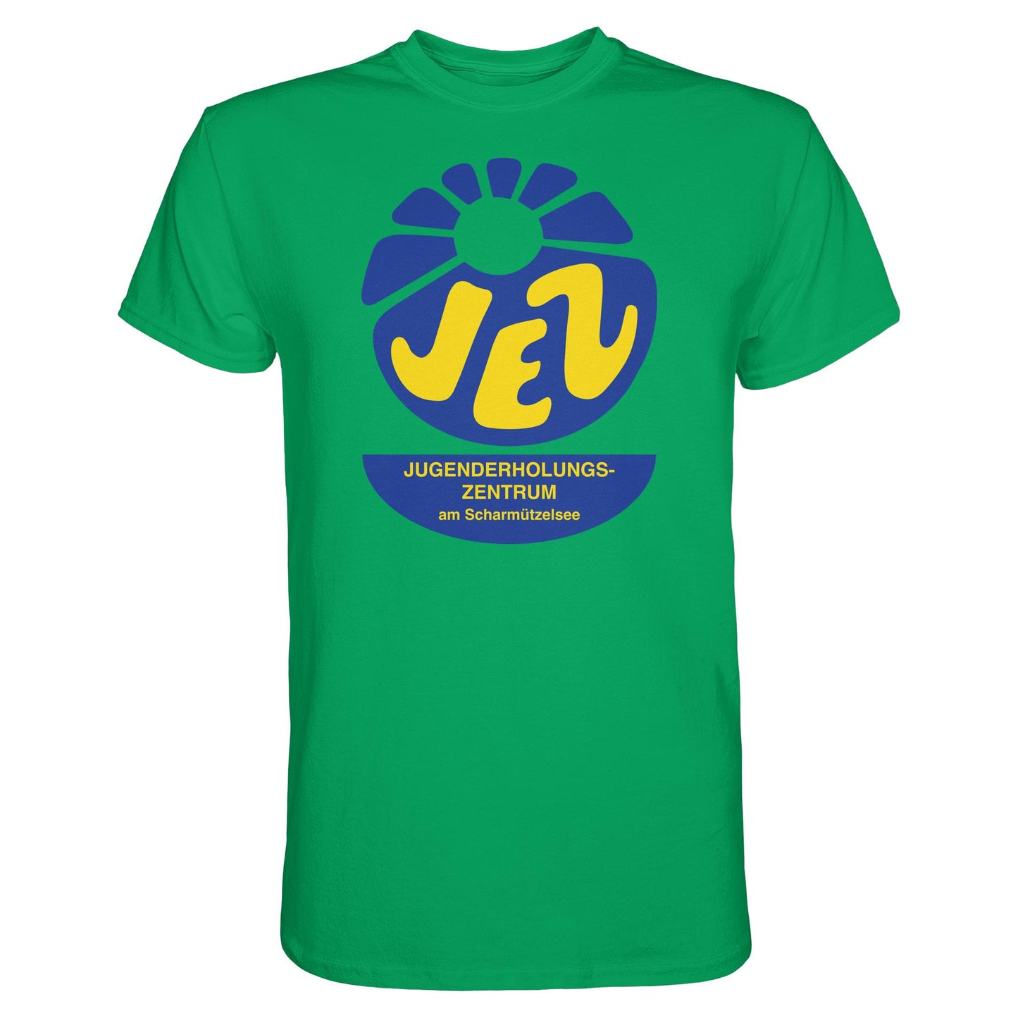 DDR Ostalgie Shirt Unisex • JEZ - JUGENDERHOLUNGSZENTRUM SCHARMÜTZELSEE