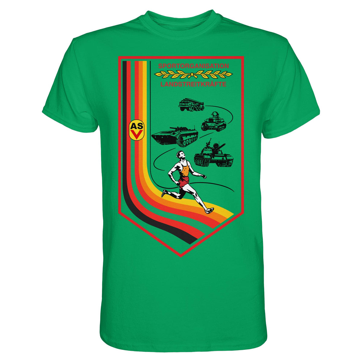 NVA ASV - SPORTORGANISATION LANDSTREITKRÄFTE | DDR Ostalgie Shirt Unisex