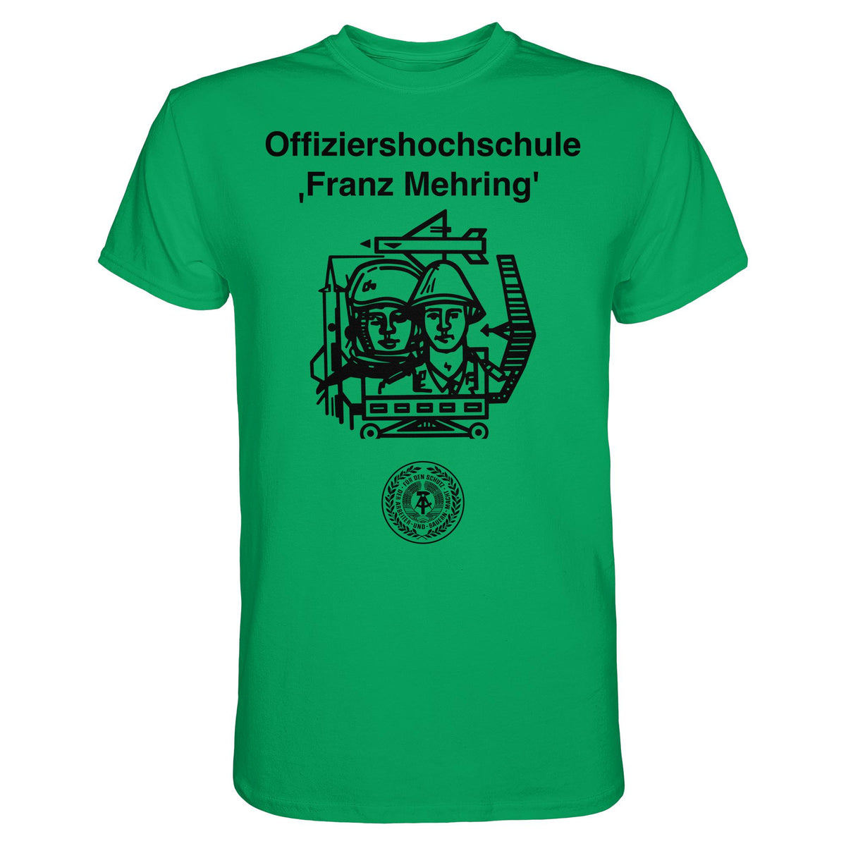 DDR Ostalgie Shirt Unisex • NVA - OFFIZIERSHOCHSCHULE FRANZ MEHRING