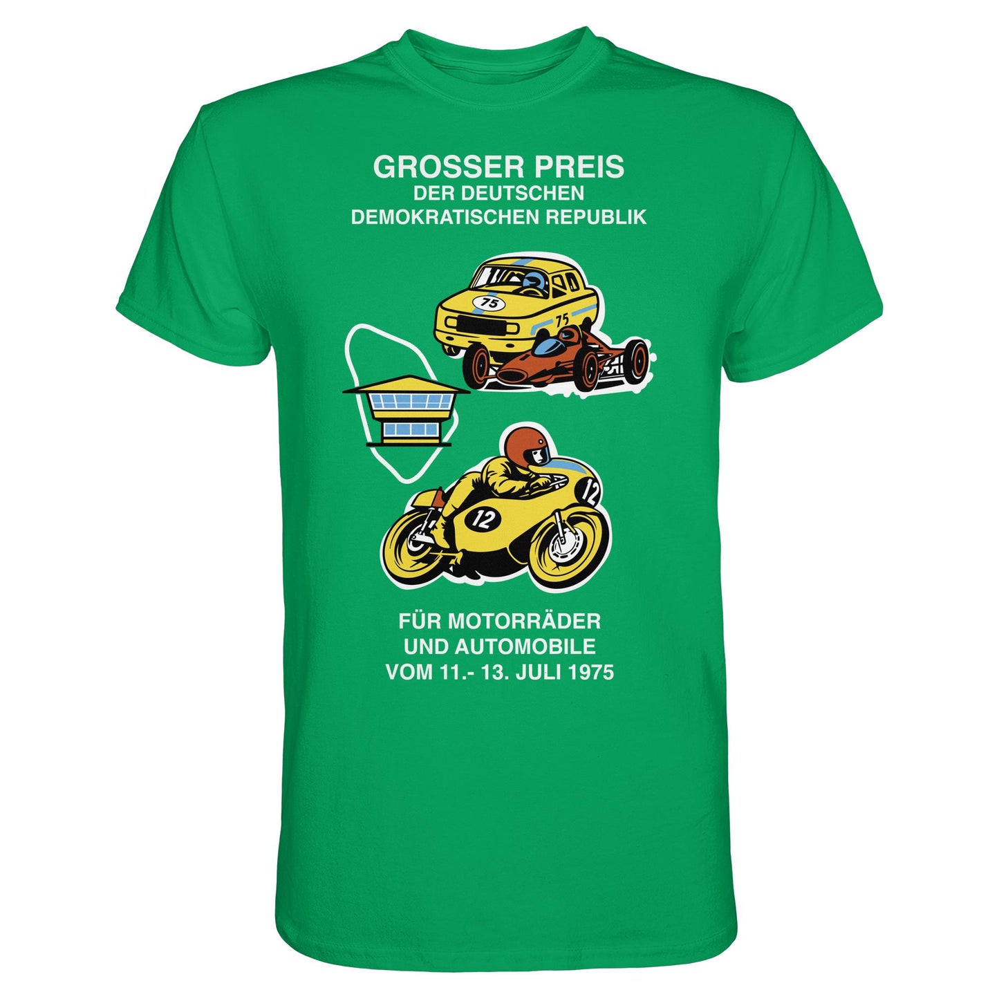 DDR Ostalgie Shirt Unisex • GROSSER PREIS DER DDR 1975