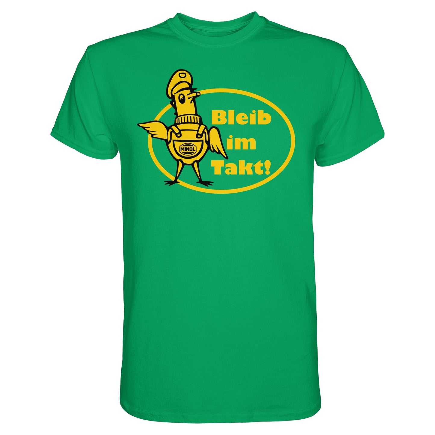 DDR Ostalgie Shirt Unisex • MINOL - BLEIB IM TAKT
