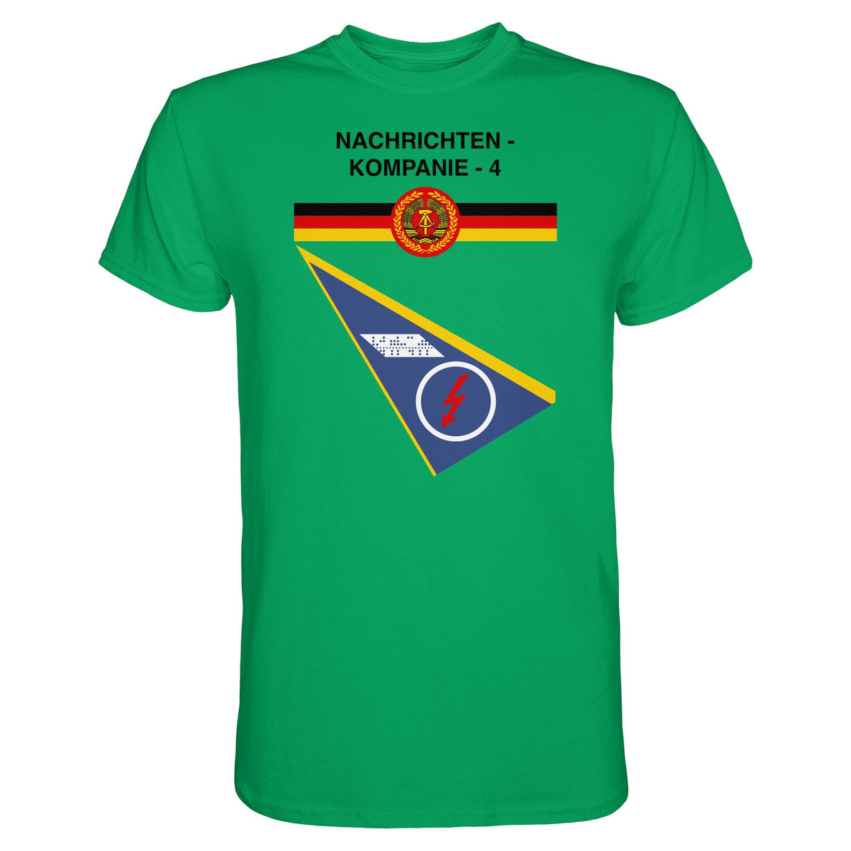 DDR Ostalgie Shirt Unisex • NVA - NACHRICHTENKOMPANIE 4