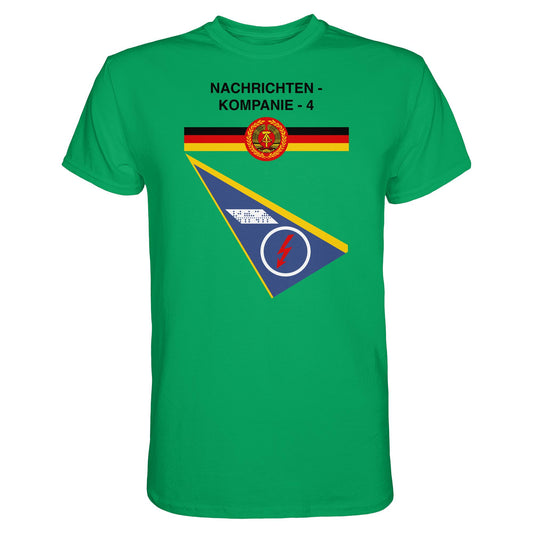 DDR Ostalgie Shirt Unisex • NVA - NACHRICHTENKOMPANIE 4