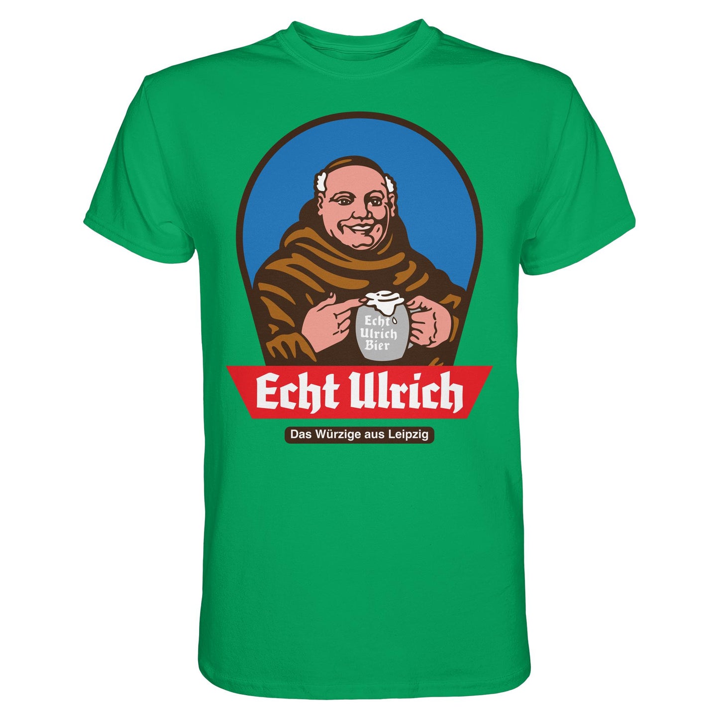 DDR Ostalgie Shirt Unisex • ECHT ULRICH BIER LEIPZIG