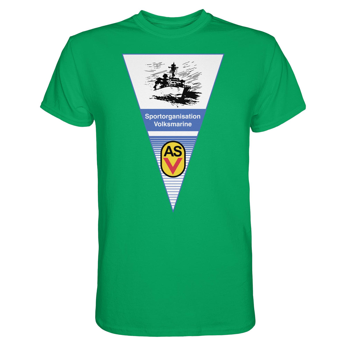 DDR Ostalgie Shirt Unisex • ASV SPORTORGANISATION VOLKSMARINE