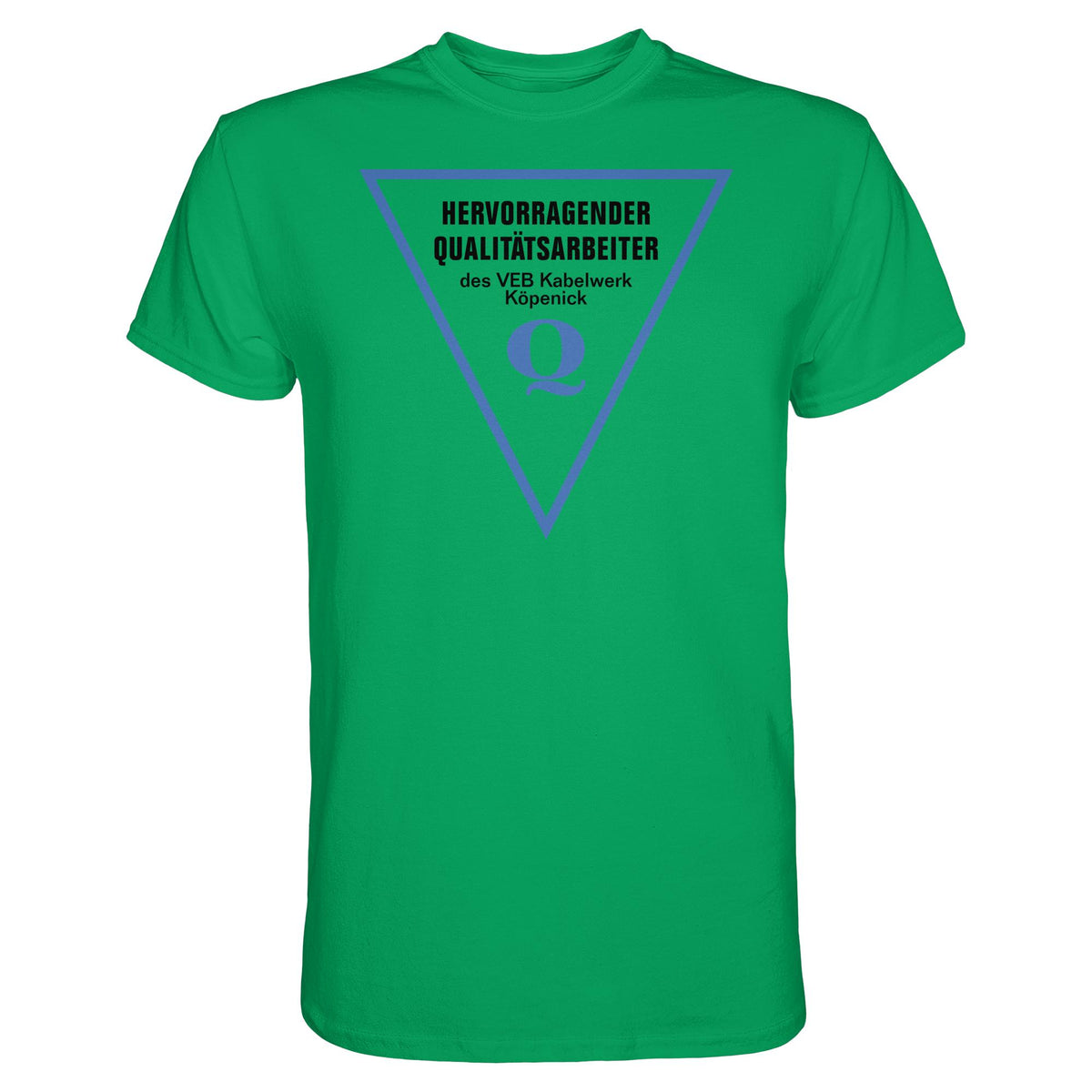 DDR Ostalgie Shirt Unisex • HERVORRAGENDER QUALITÄTSARBEITER DES VEB KABELWERK KÖPENICK