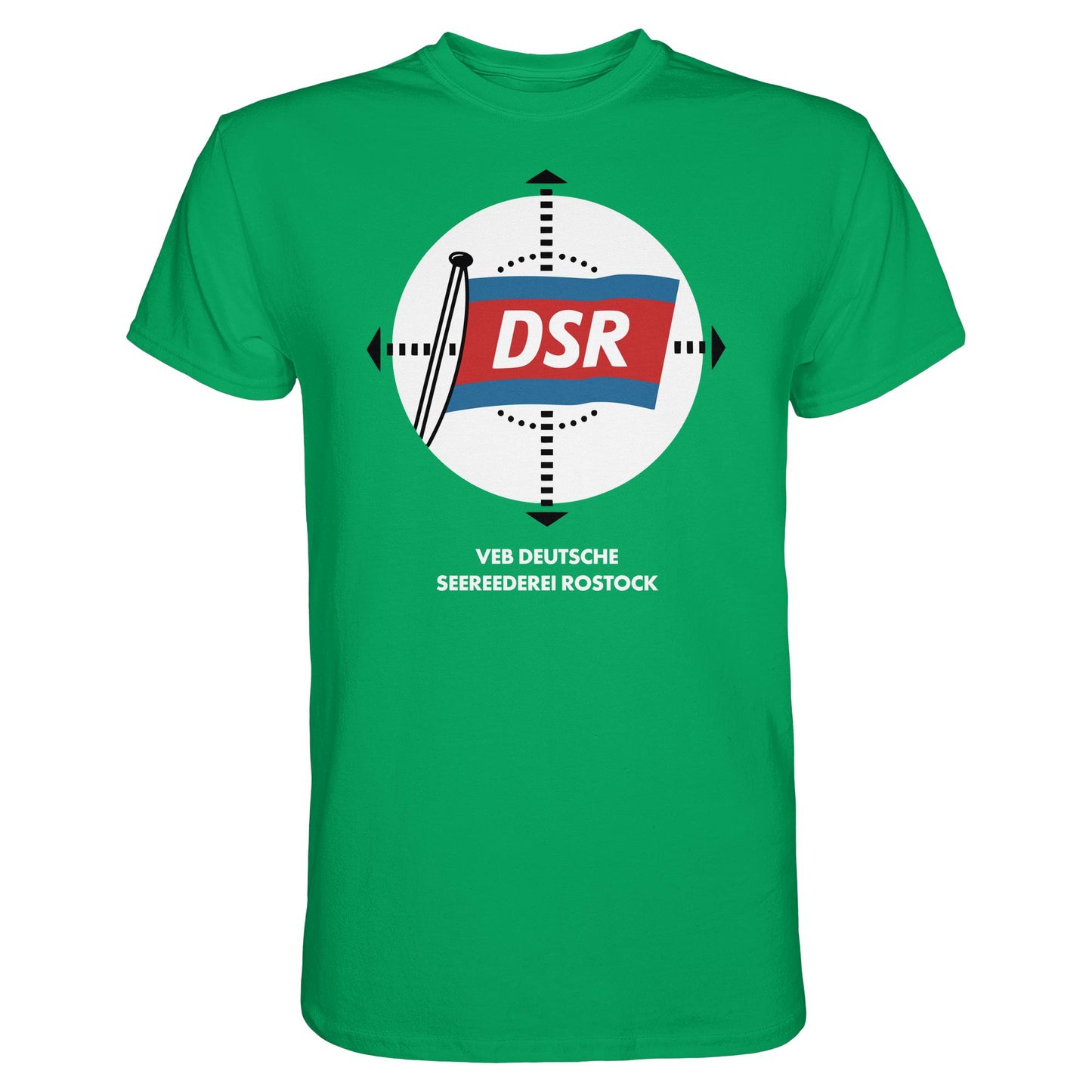 DDR Ostalgie Shirt Unisex • DSR - VEB DEUTSCHE SEEREEDEREI ROSTOCK