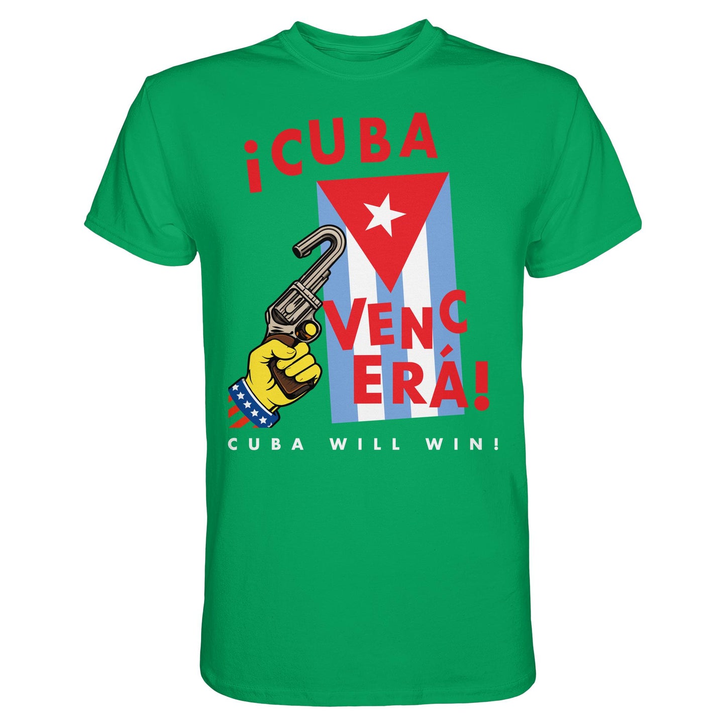 DDR Ostalgie Shirt Unisex • VENCERÁ! CUBA WILL WIN! (ORIGINAL POSTER KUBA)