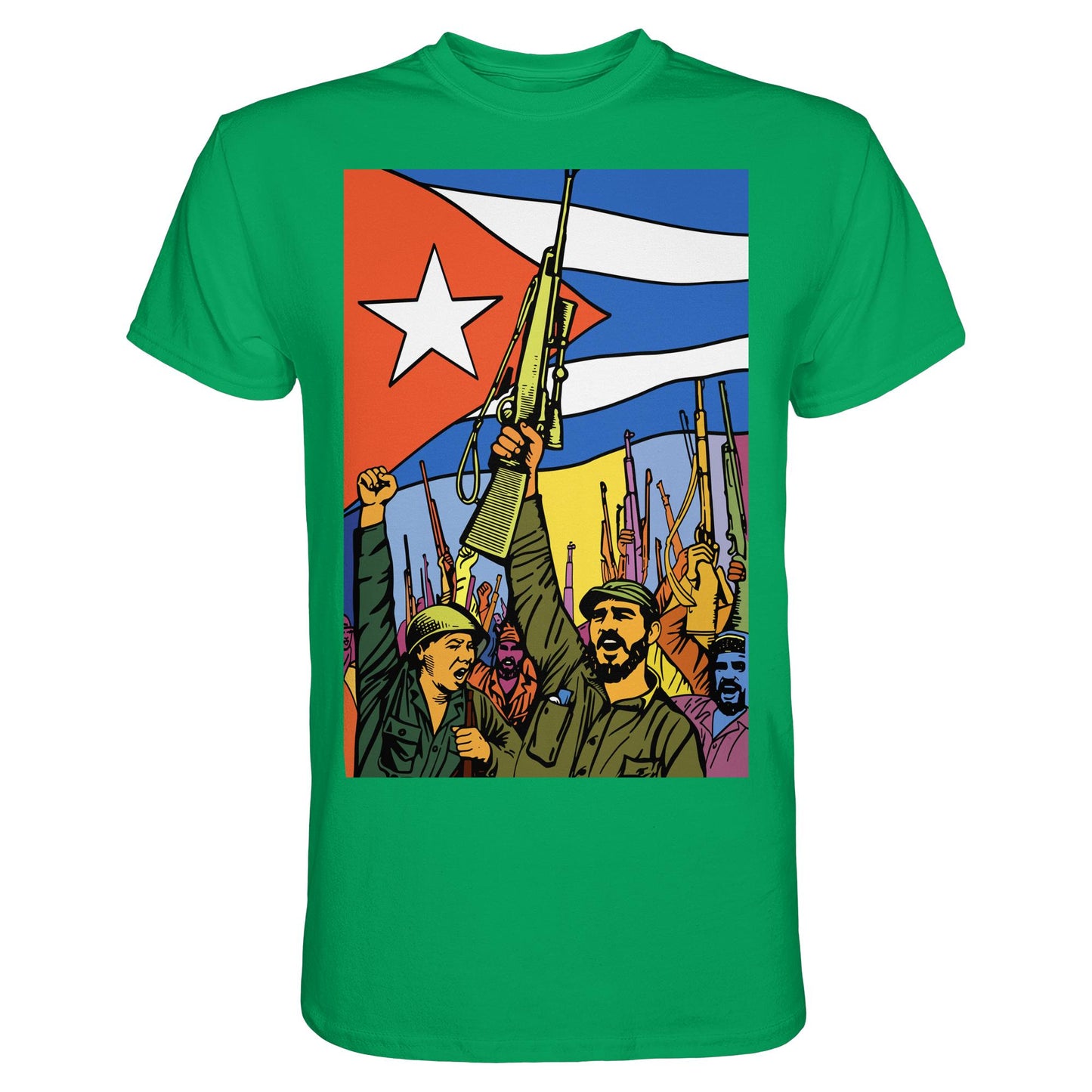 DDR Ostalgie Shirt Unisex • KUBANISCHE REVOLUTION (ORIGINAL POSTER)