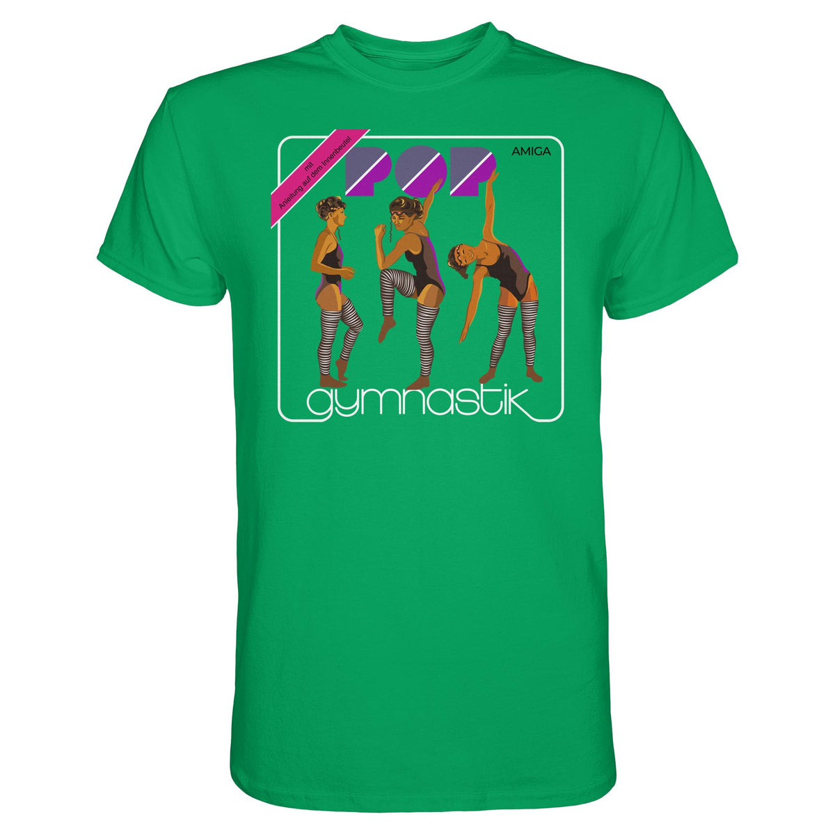 DDR Ostalgie Shirt Unisex • AMIGA POP-GYMNASTIK (ORIGINAL PLATTENCOVER)