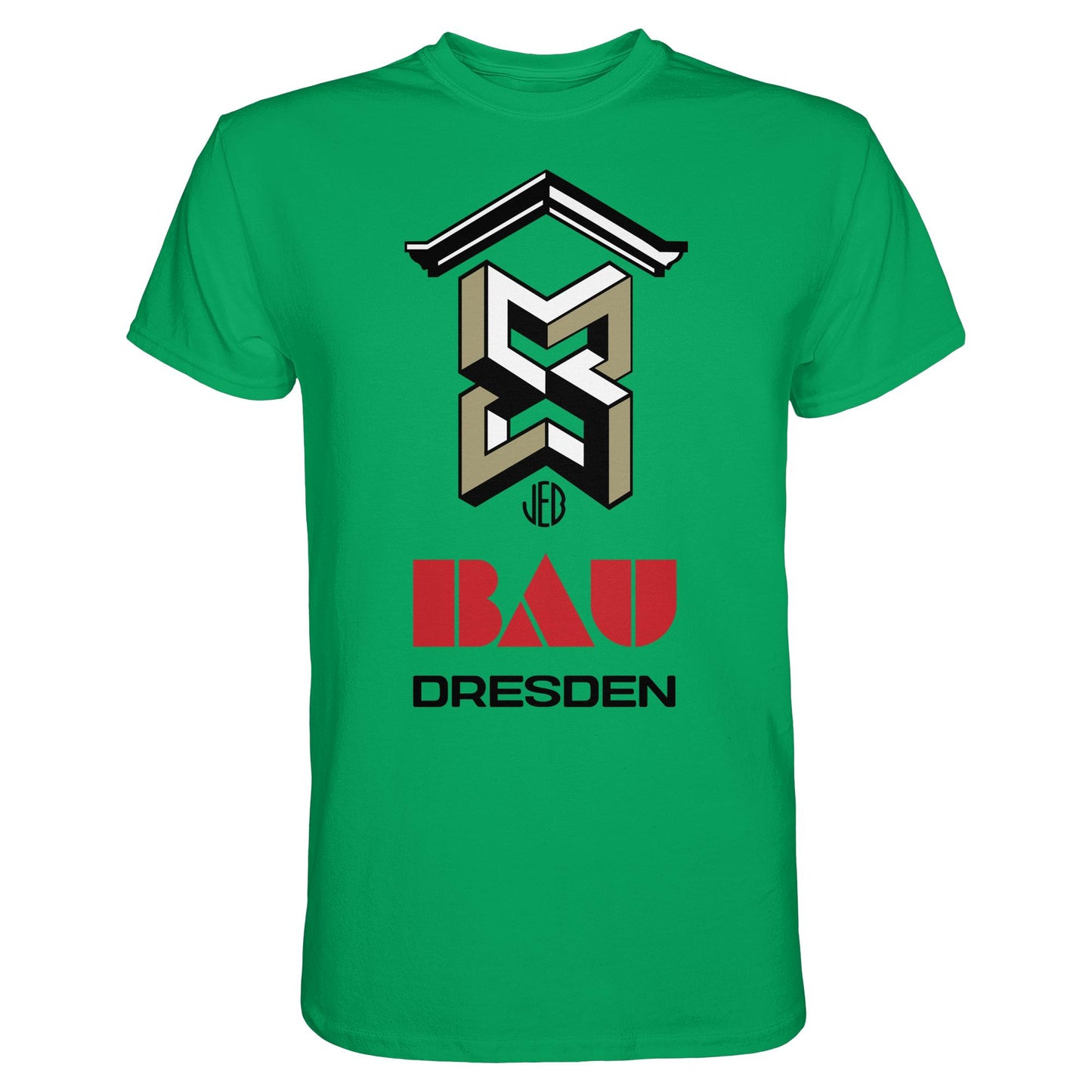DDR Ostalgie Shirt Unisex • VEB BAU DRESDEN