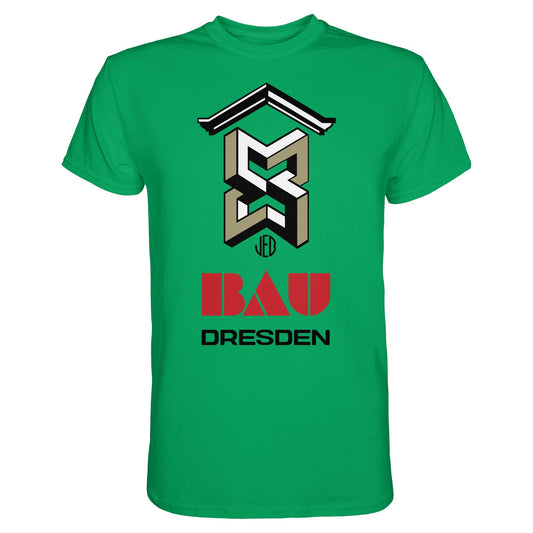 DDR Ostalgie Shirt Unisex • VEB BAU DRESDEN