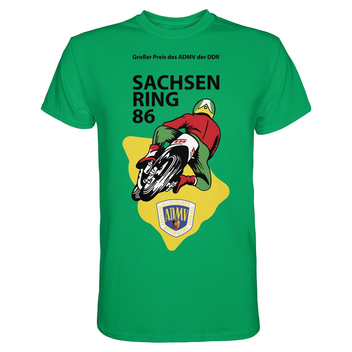 DDR Ostalgie Shirt Unisex • GROSSER PREIS DER DDR - SACHSENRING 1986