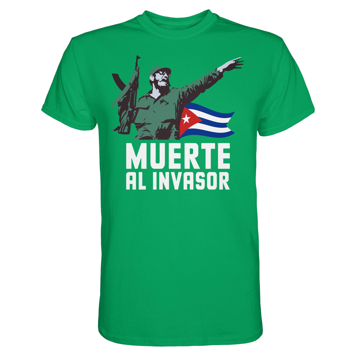 DDR Ostalgie Shirt Unisex • KUBA - MUERTE AL INVASOR