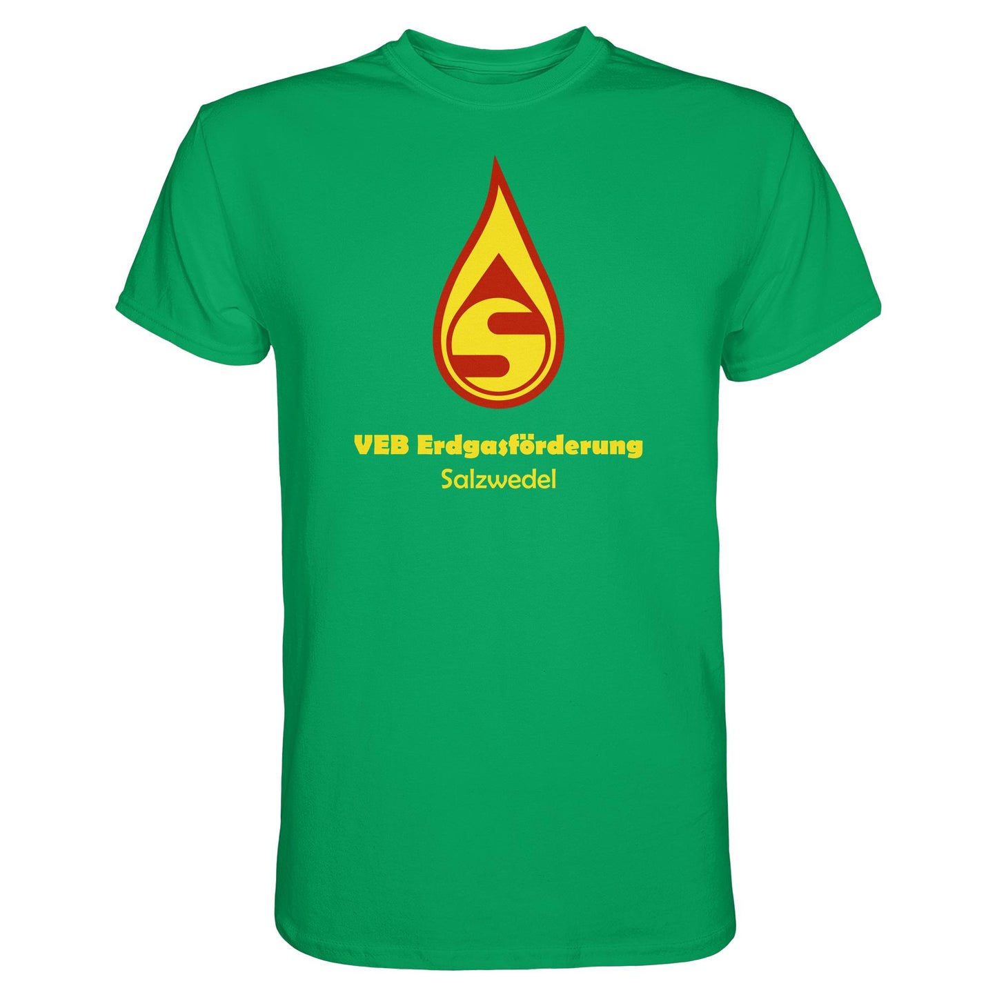 DDR Ostalgie Shirt Unisex • VEB ERDGASFÖRDERUNG SALZWEDEL