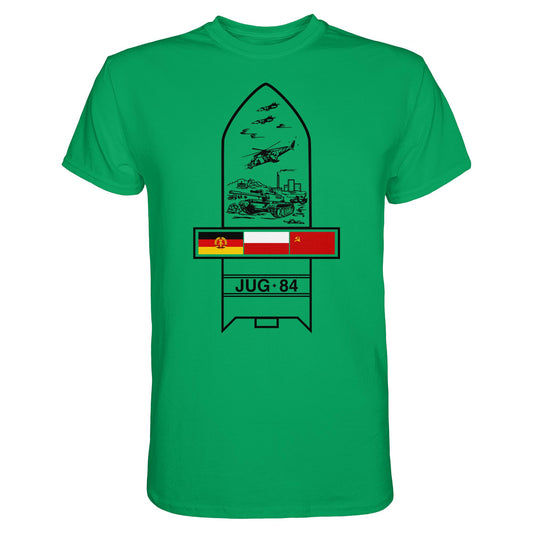 DDR Ostalgie Shirt Unisex • JUG-84 MANÖVER - SOWJETUNION, POLEN, DDR