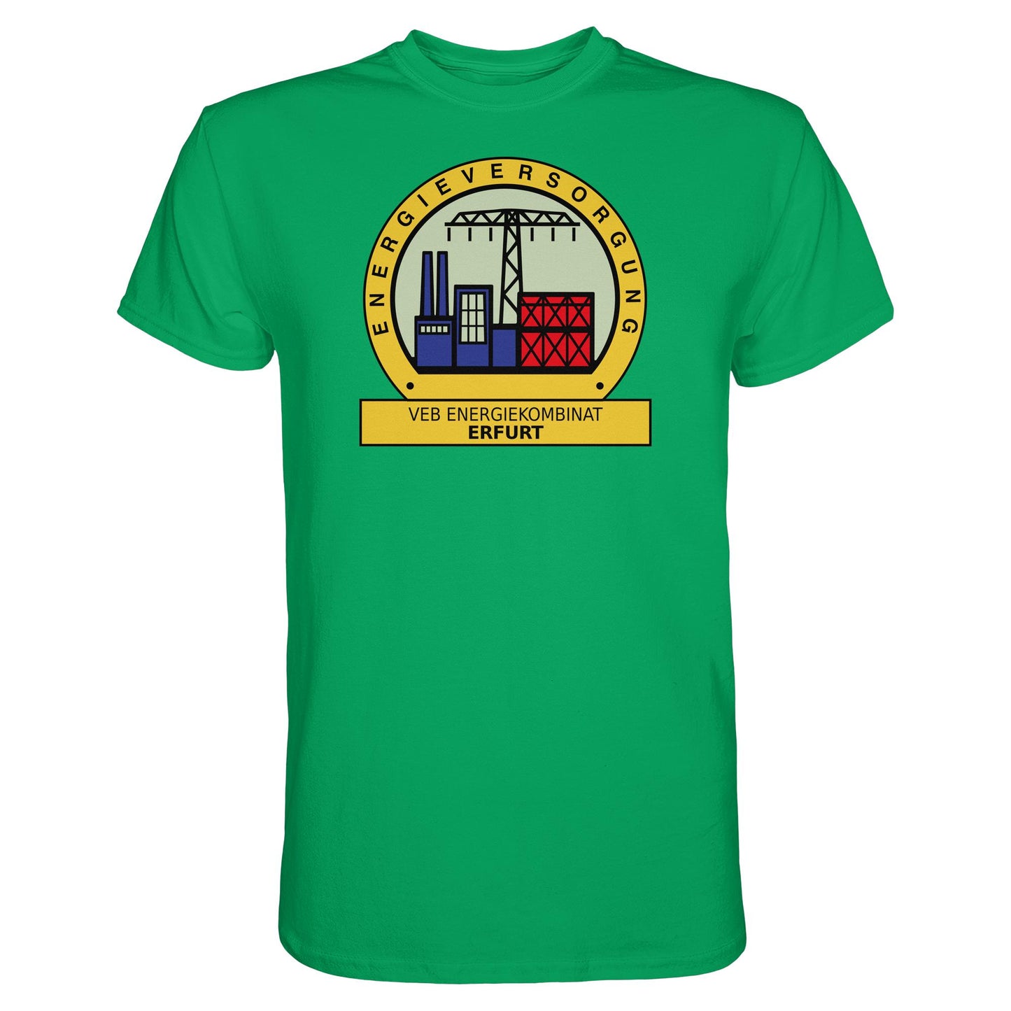 DDR Ostalgie Shirt Unisex • VEB ENERGIEKOMBINAT ERFURT