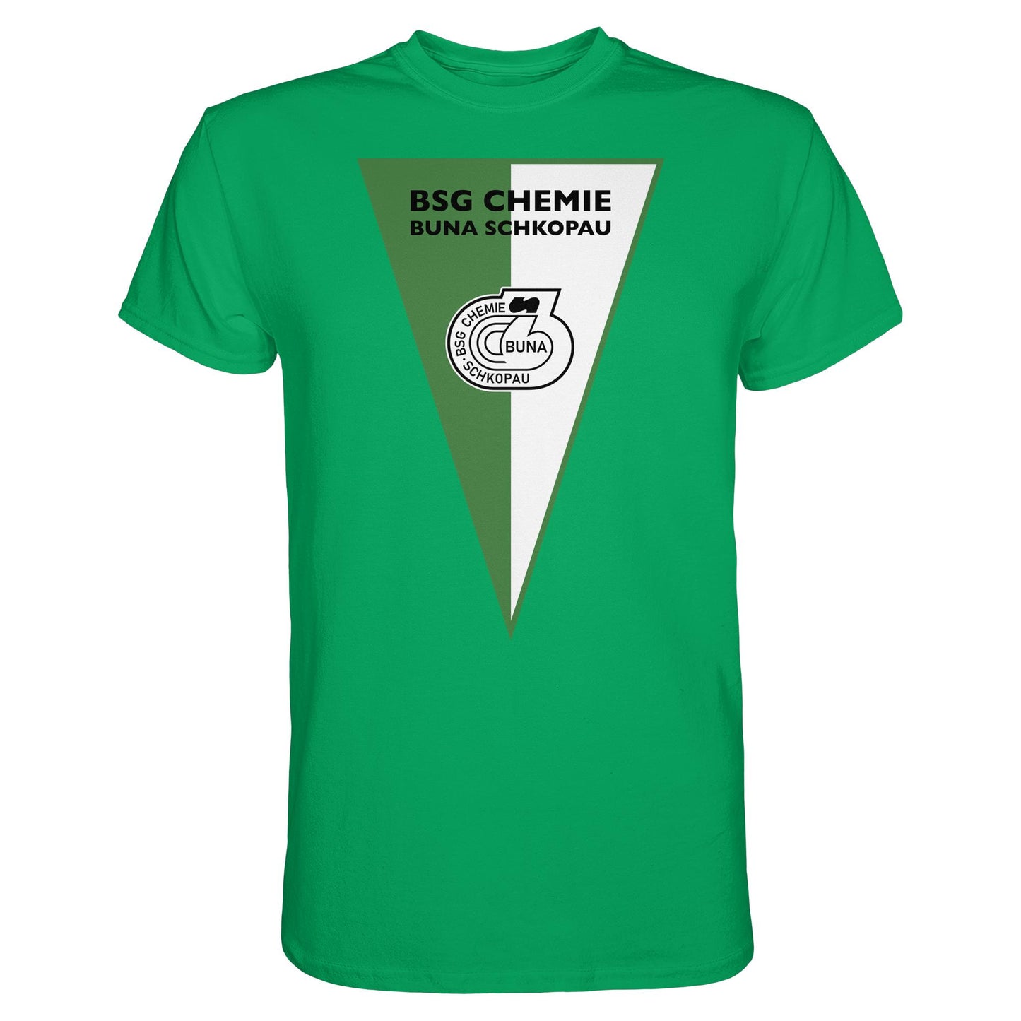 DDR Ostalgie Shirt Unisex • BSG CHEMIE BUNA SCHKOPAU (ORIGINALWIMPEL)