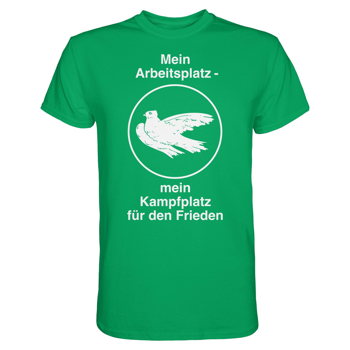 DDR Ostalgie Shirt Unisex • MEIN ARBEITSPLATZ - MEIN KAMPFPLATZ FÜR DEN FRIEDEN
