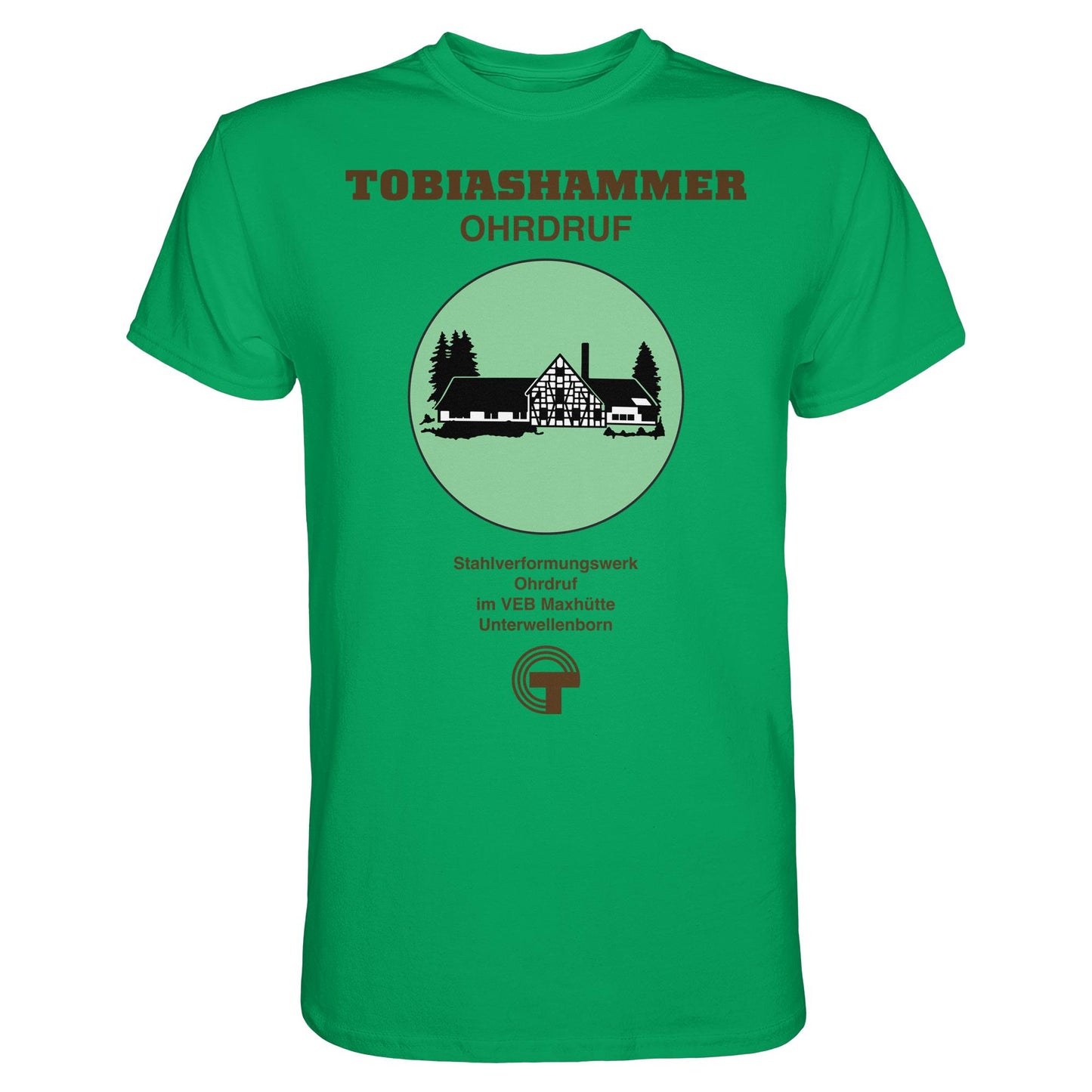 DDR Ostalgie Shirt Unisex • TOBIASHAMMER OHRDRUF - VEB MAXHÜTTE