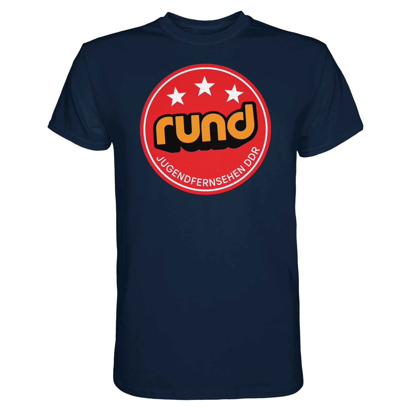 DDR Ostalgie Shirt Unisex • RUND - JUGENDFERNSEHEN DDR
