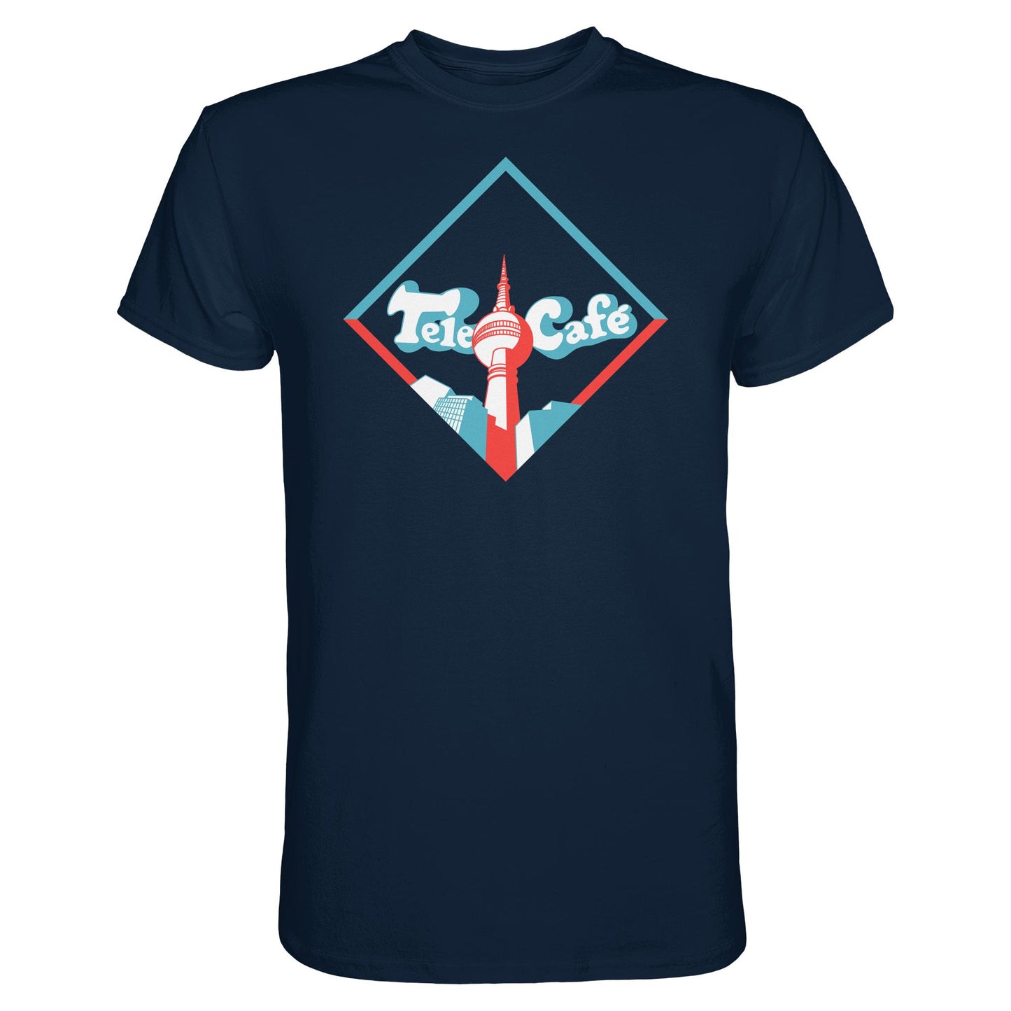 DDR Ostalgie Shirt Unisex • TELE CAFÉ IM FERNSEHTURM BERLIN