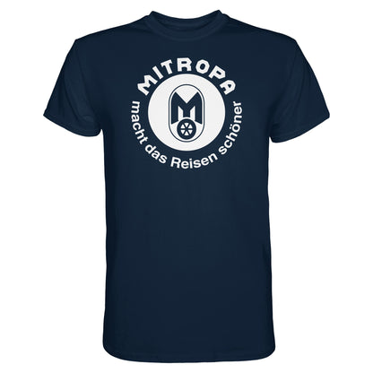 DDR Ostalgie Shirt Unisex • MITROPA MACHT DAS REISEN SCHÖNER - dunkel
