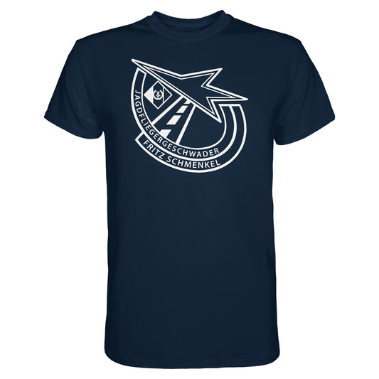 DDR Ostalgie Shirt Unisex • NVA EMBLEM - GESCHWADER FRITZ SCHMENKEL