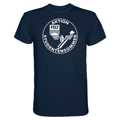DDR Ostalgie Shirt Unisex • FDJ AKTION STUDENTENSOMMER