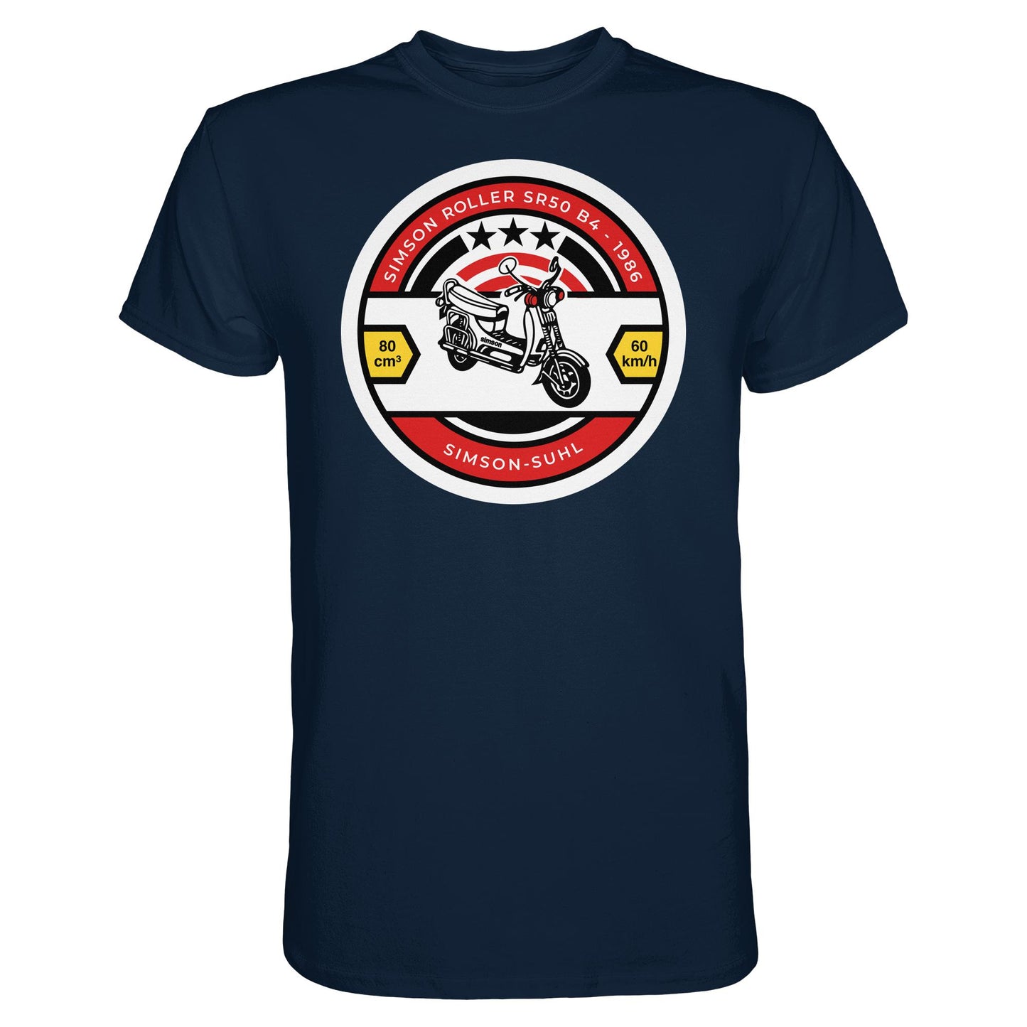 DDR Ostalgie Shirt Unisex • SIMSON SR50 - ORIGINAL BIERDECKEL