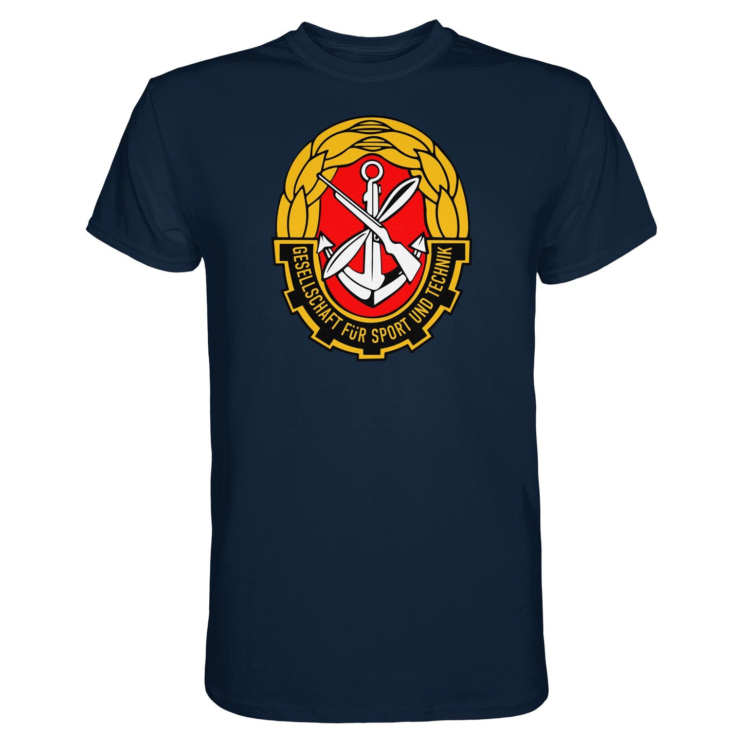 DDR Ostalgie Shirt Unisex • GST - GESELLSCHAFT FÜR SPORT UND TECHNIK