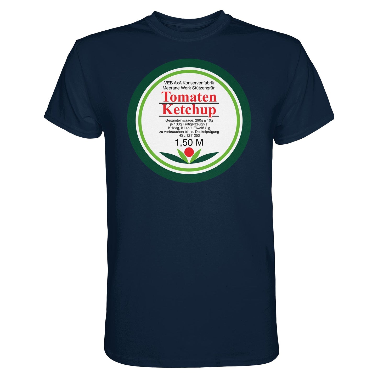 DDR Ostalgie Shirt Unisex • VEB AXA KONSERVEN MEERANE - TOMATEN-KETCHUP