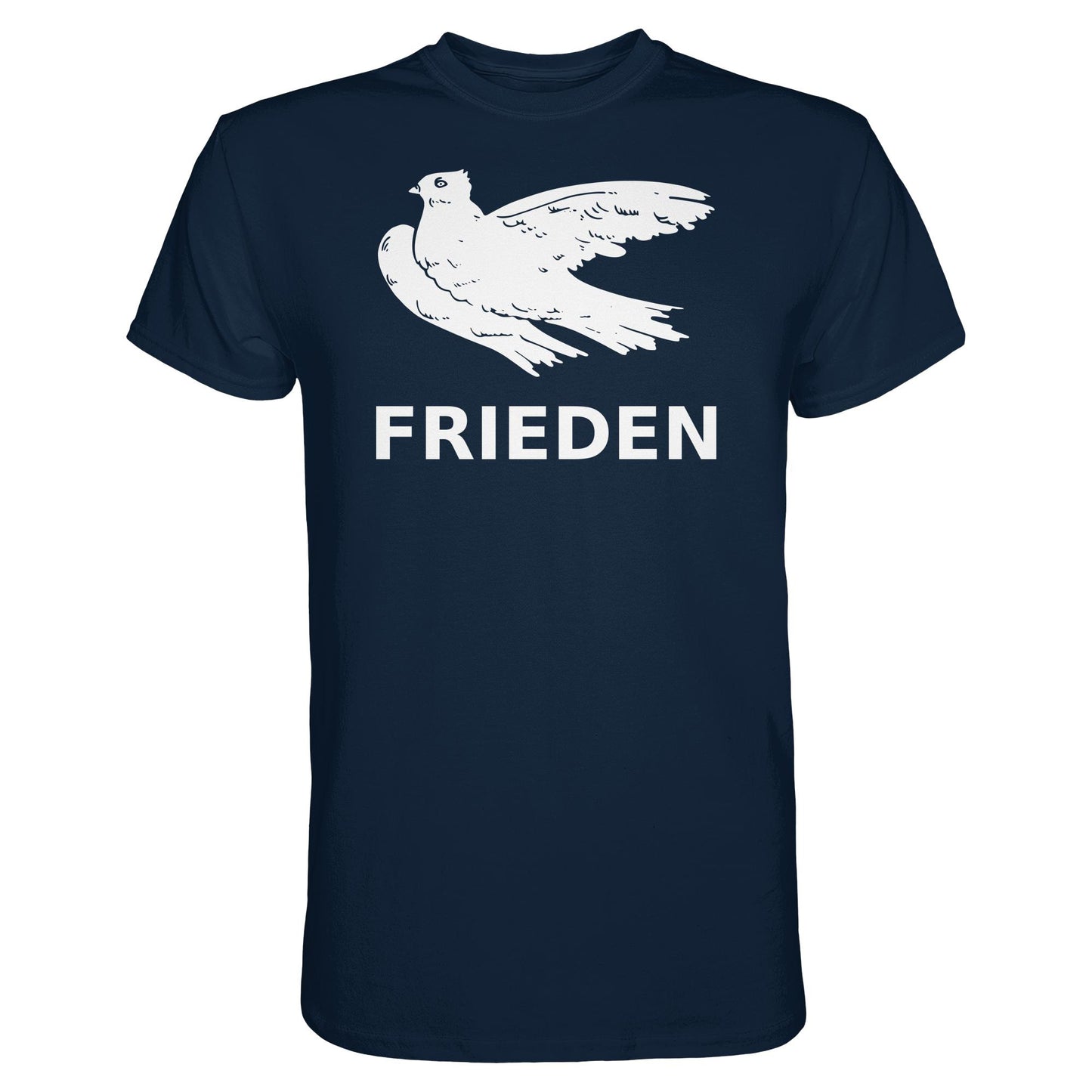DDR Ostalgie Shirt Unisex • FRIEDEN (MOTIV ORIGINAL ANSTECKPIN)