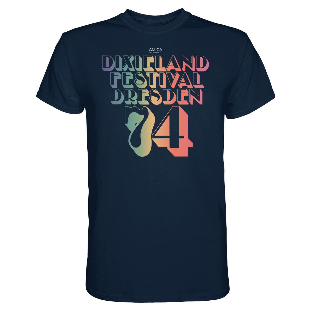 DDR Ostalgie Shirt Unisex • DIXIELAND FESTIVAL DRESDEN 1974 (ORIGINAL-PLATTE)