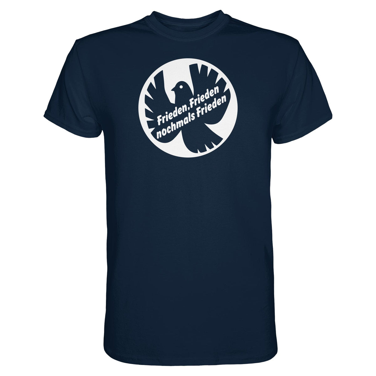 DDR Ostalgie Shirt Unisex • FRIEDEN, FRIEDEN NOCHMALS FRIEDEN (ORIGINAL BANNER)